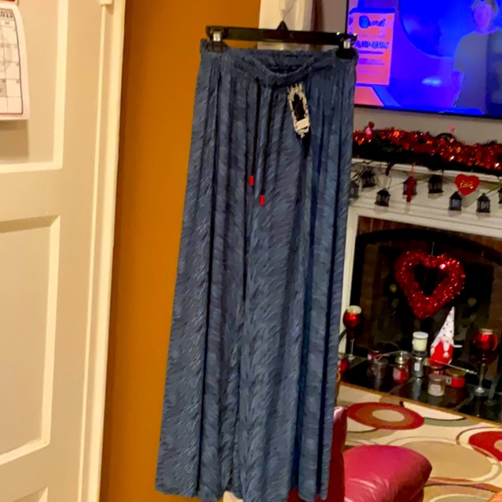 Gm fashion woman’s pants one size fits all stunning blue